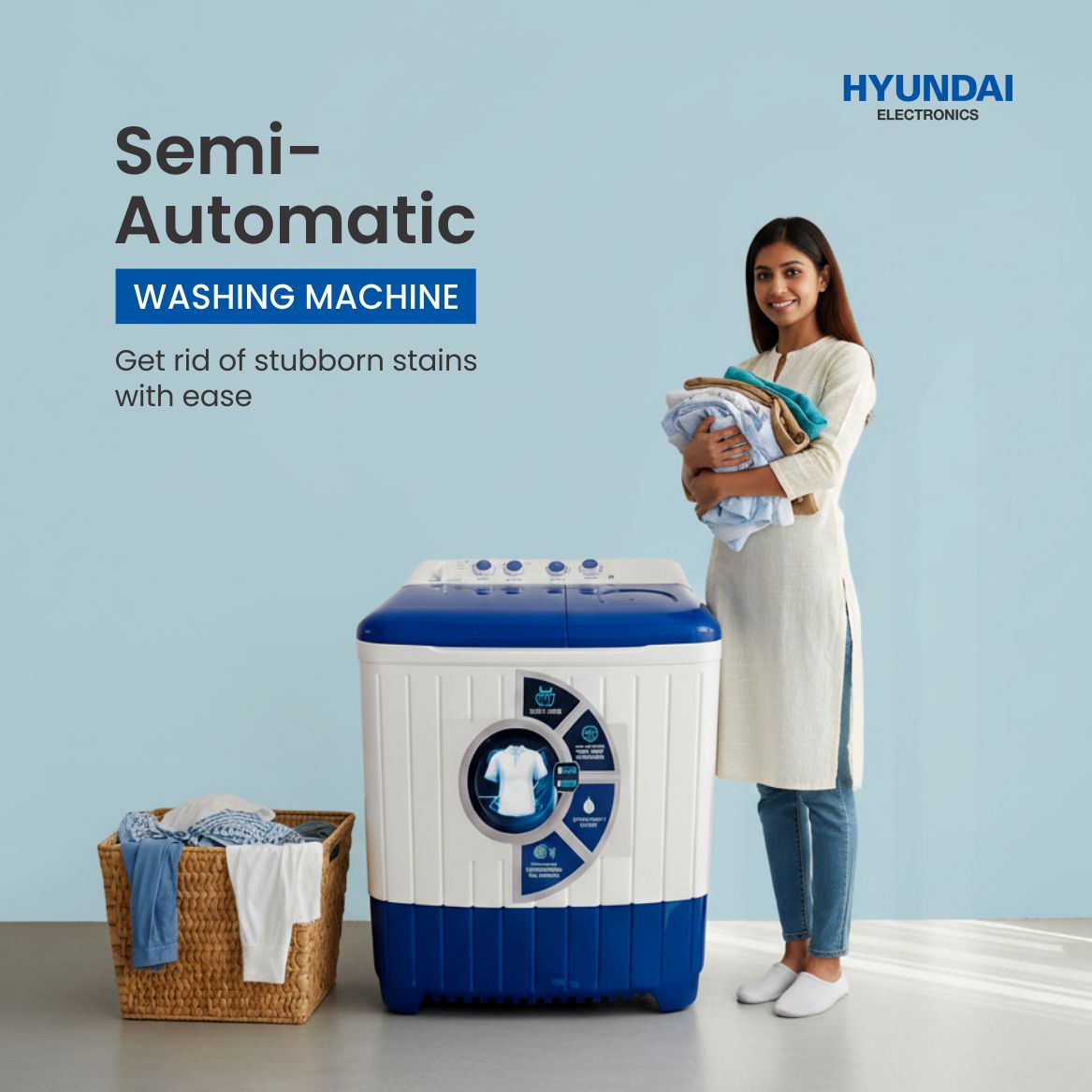 Semi Auto WM HYS77D1-AWU7