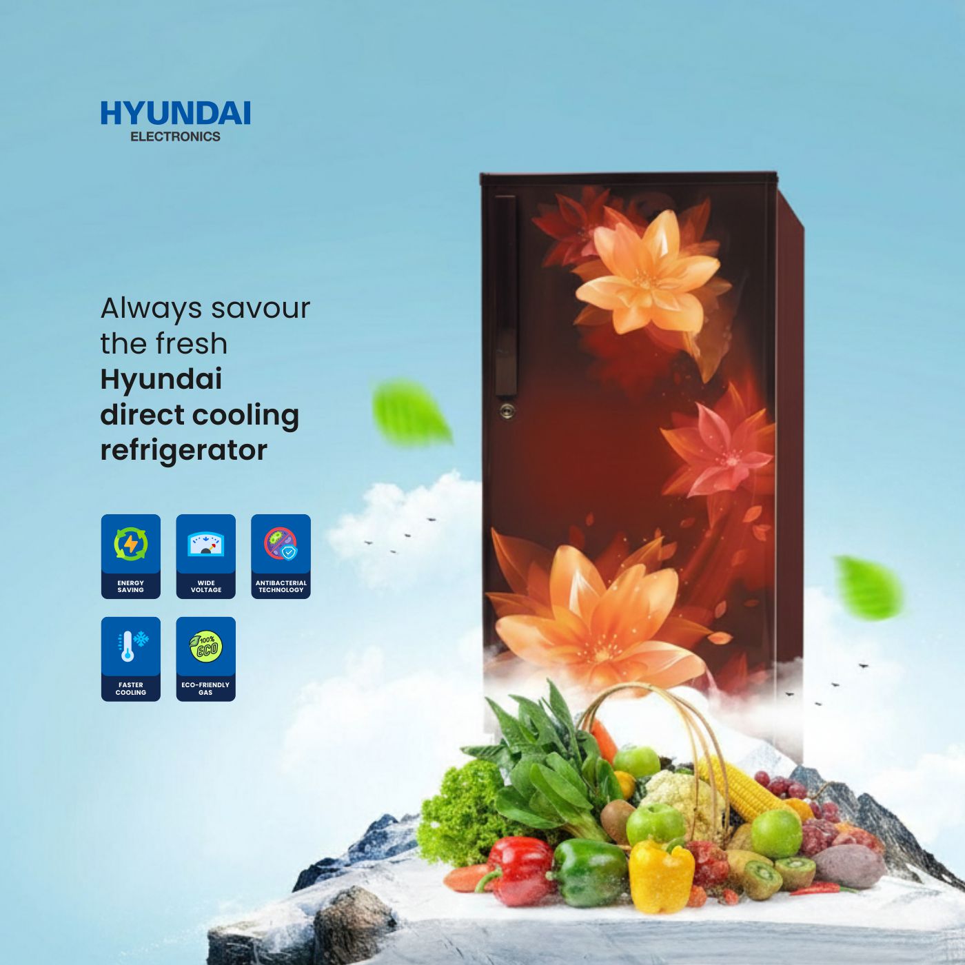 175 Ltr Normal Door Direct Cool Refrigerator