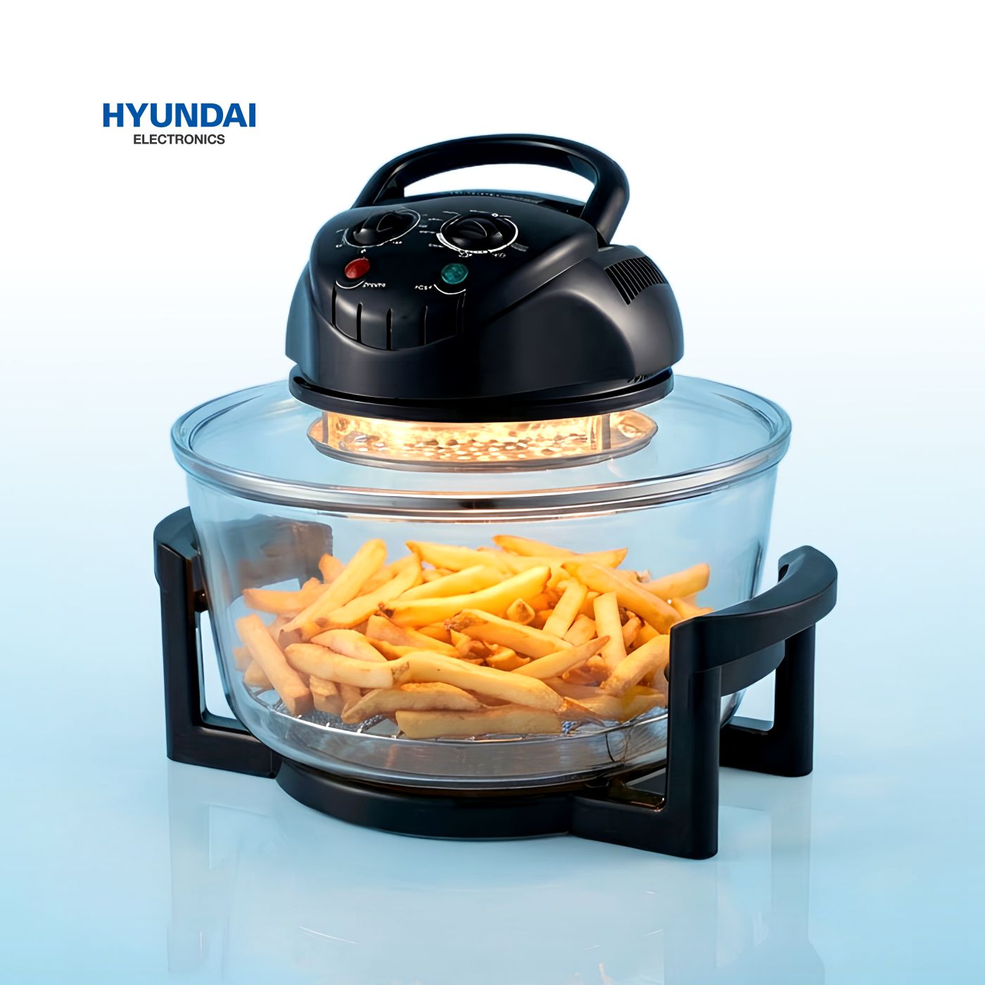 Hyundai | 12 Litre | Smart Air Fryer | HYH12B-A | Rapid Air Technology (Black)